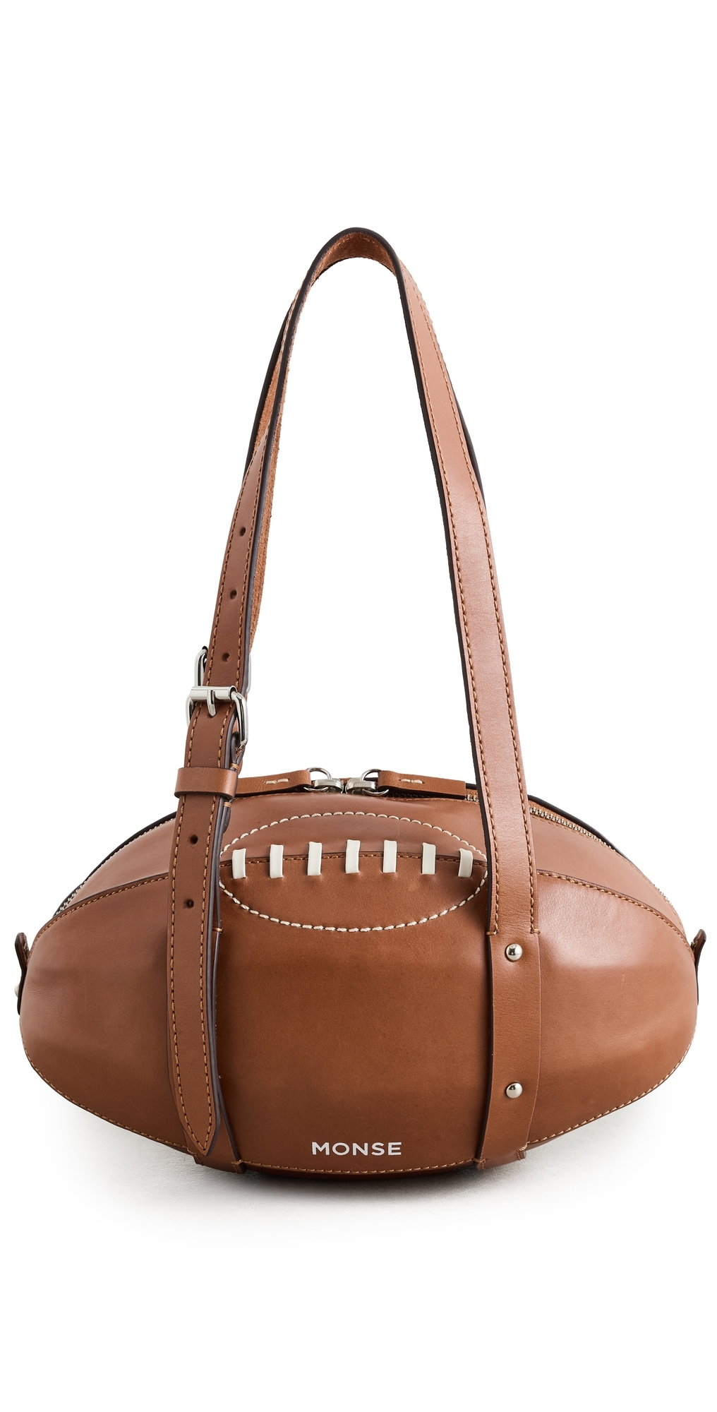 Monse Football Bag Brown In Brown