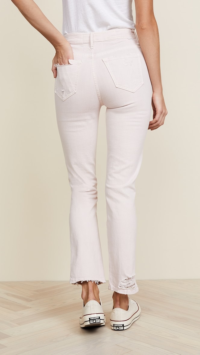 mother high waisted rascal ankle