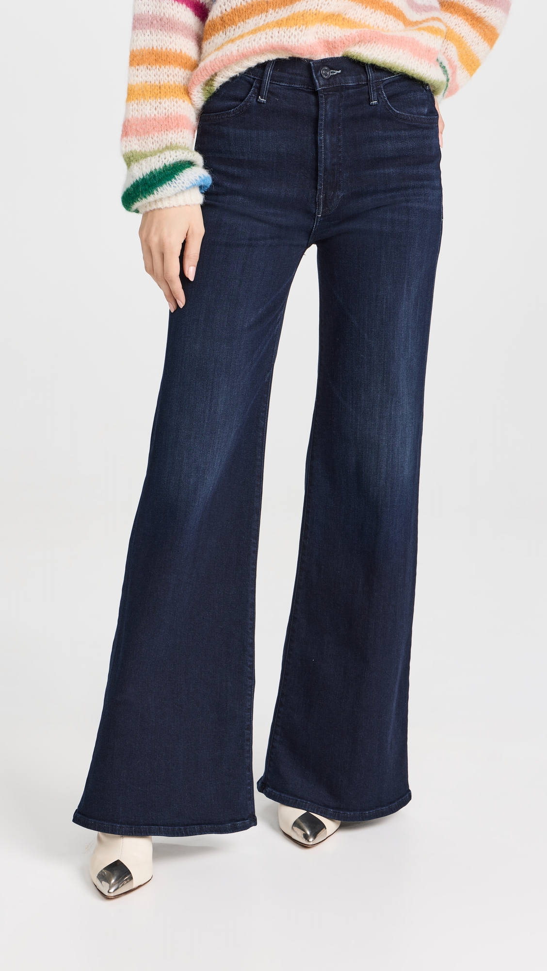 MOTHER The Hustler Roller Sneak Jeans | Shopbop