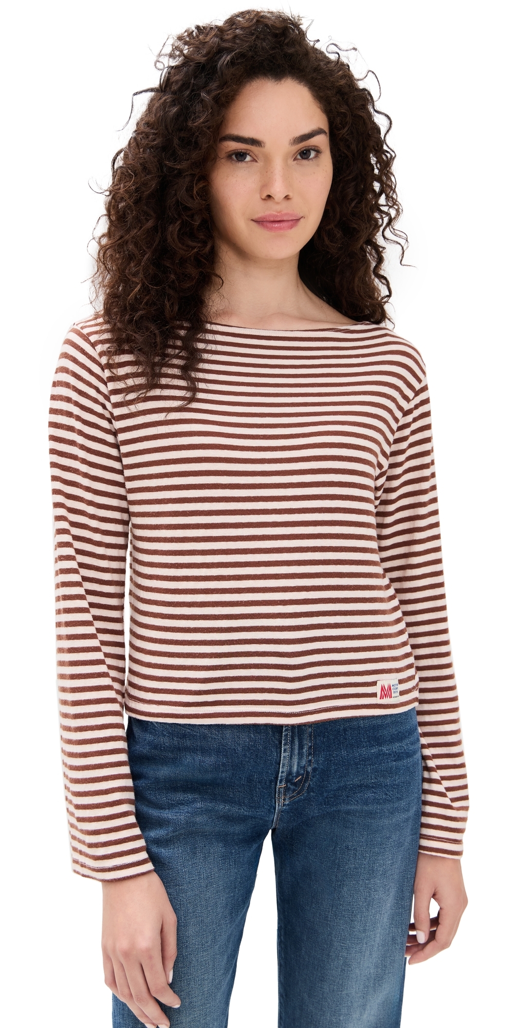 Mother The Skipper Bell Top From The Ground Up In Multi