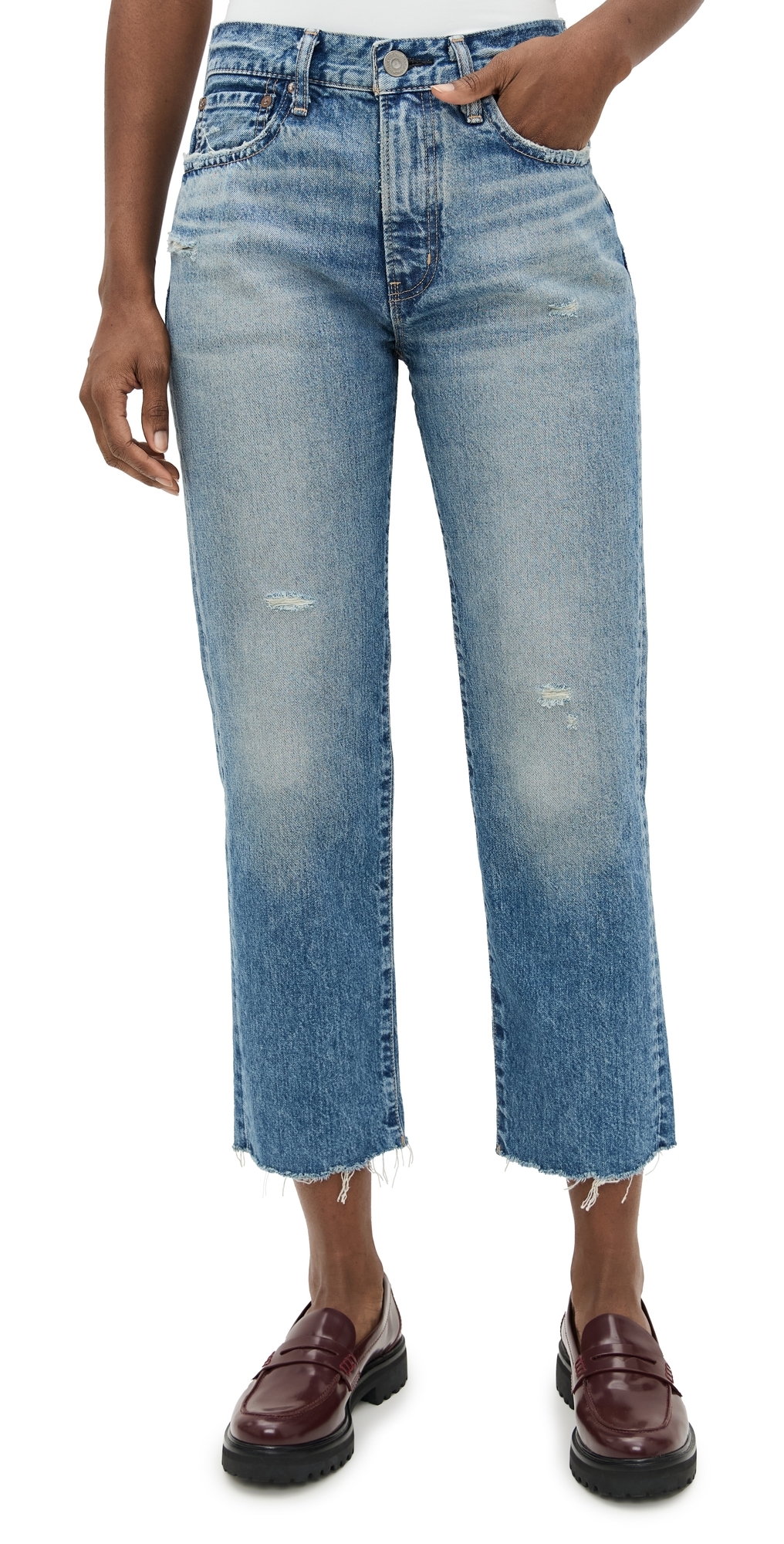 Moussy Vintage Kossuth Boys Pants Light Blue In Light Blue