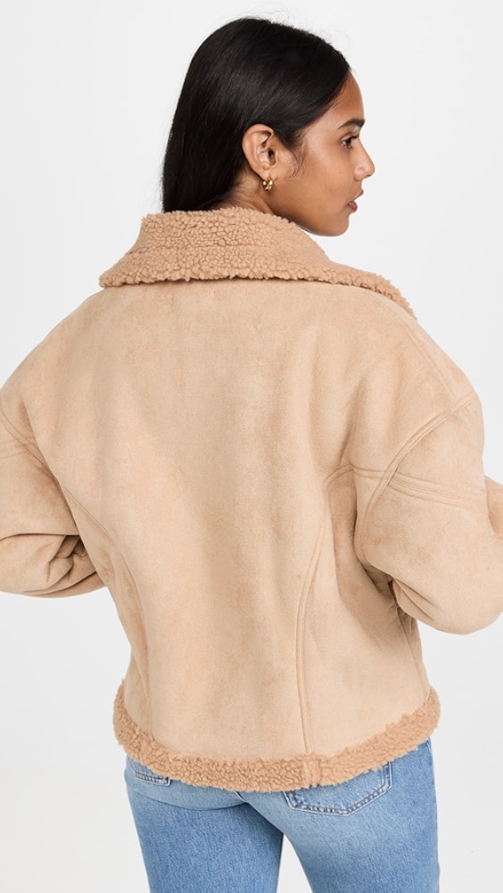 Moon river sherpa jacket Clearance