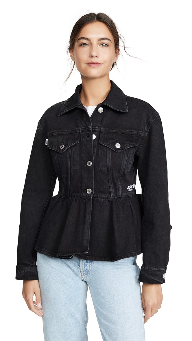 msgm denim trench