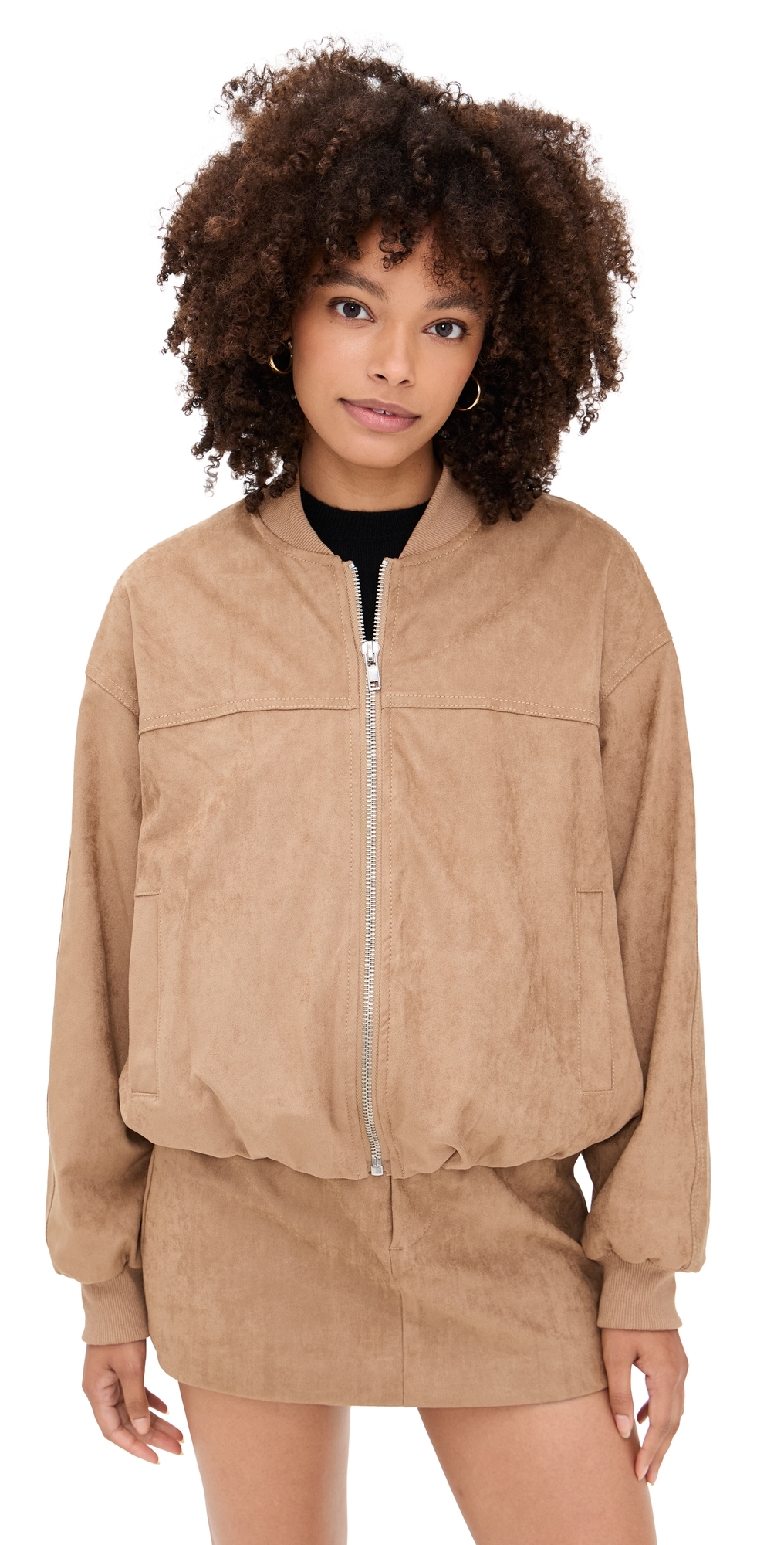Madison The Label Deserae Jacket Tan In Brown