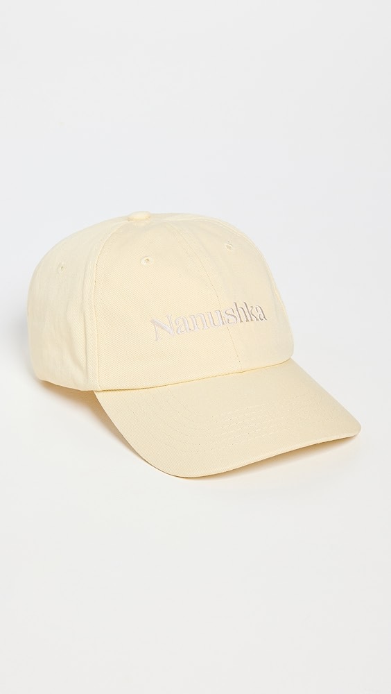 NANUSHKA/ナヌーシュカ】 VAL CAP Val - Logo Baseball Cap - Black – Nanushka