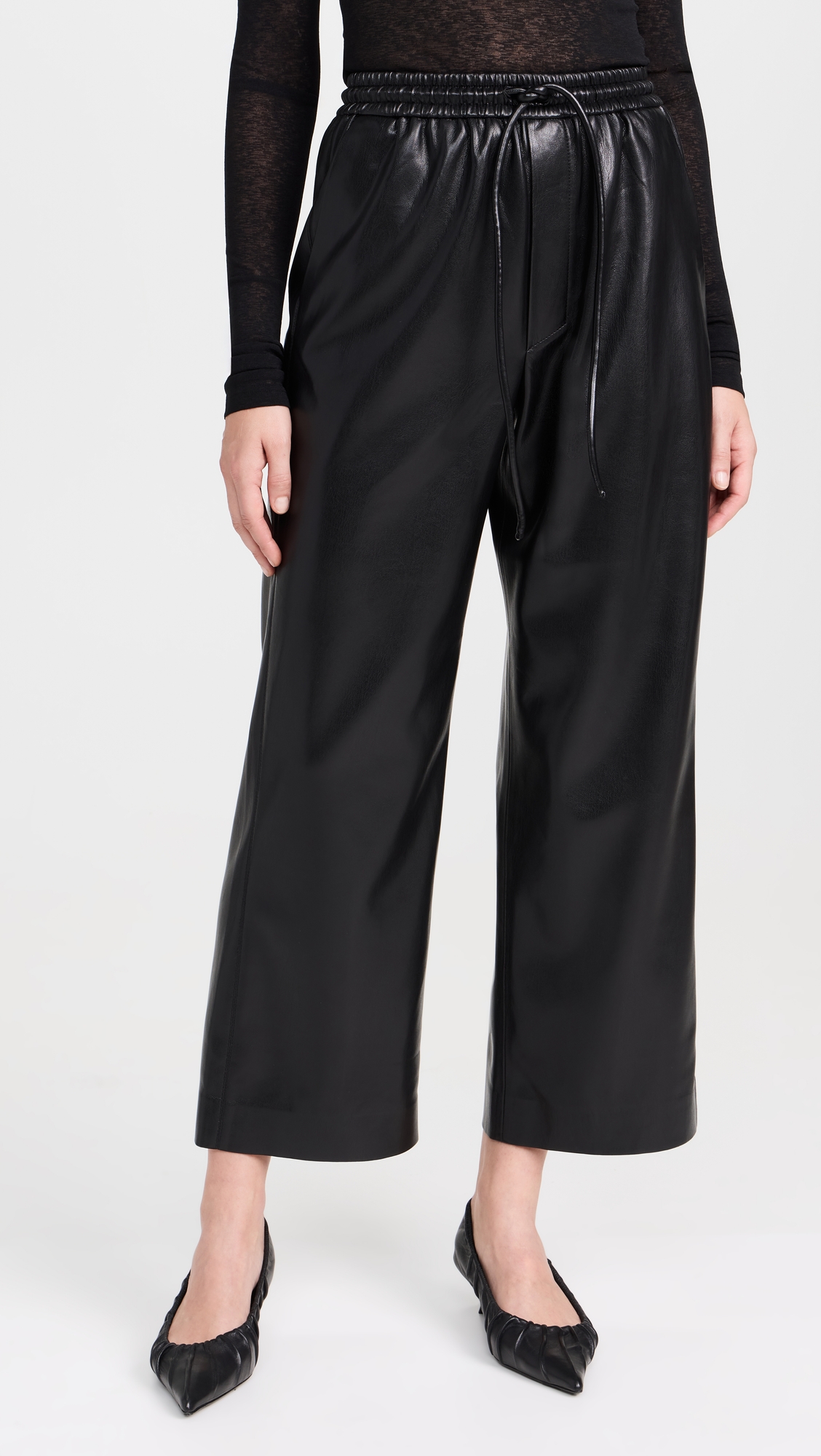 Nanushka Odessa Faux Leather Pants