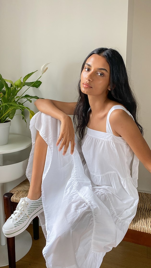 Nation ltd amelia tiered dress Clearance