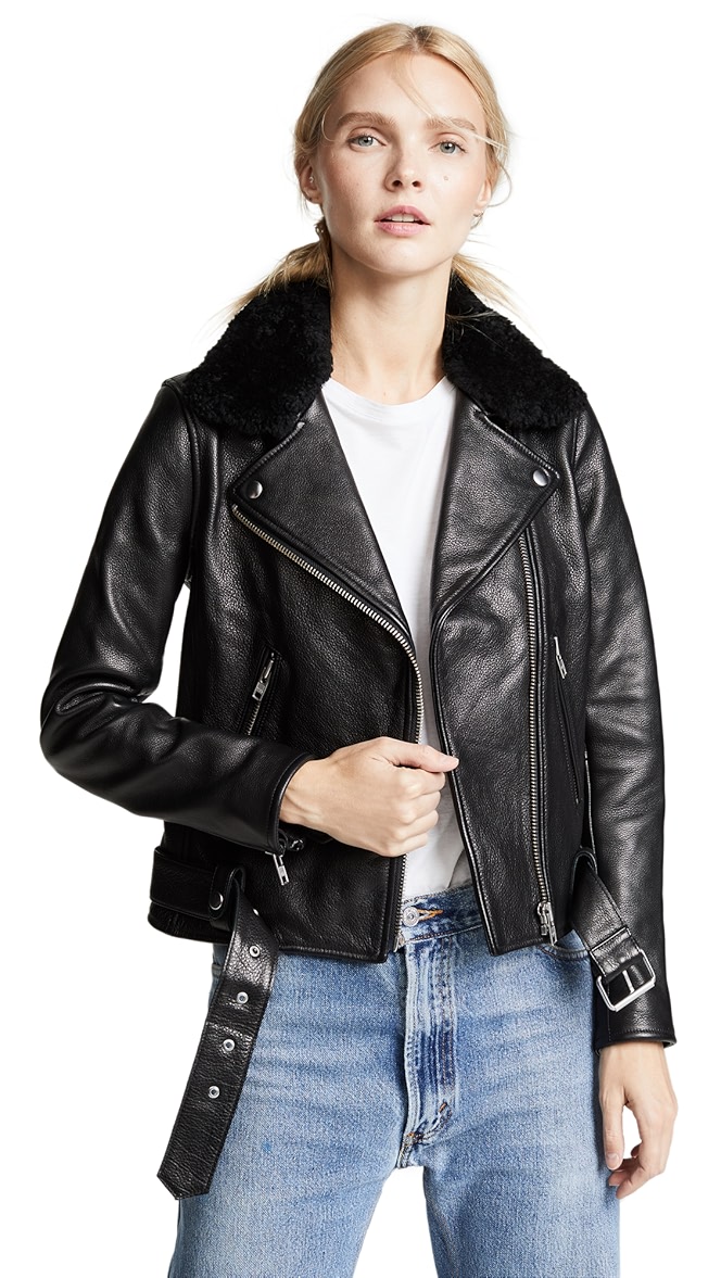 nobody denim leather jacket