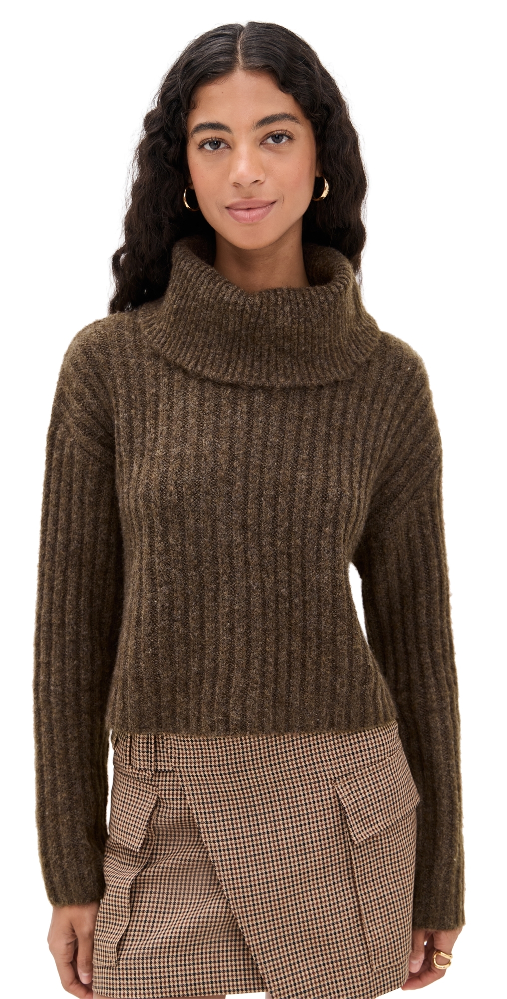 Nia Bruni Sweater Brown In Brown