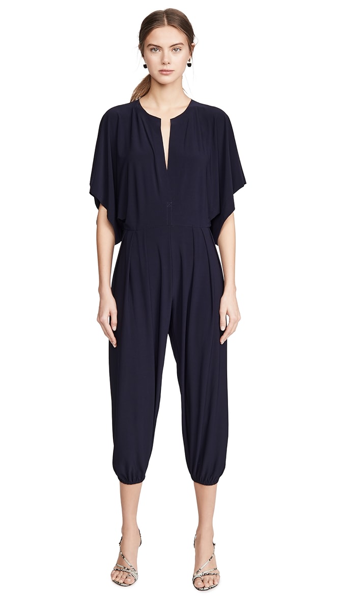 Norma kamali jog jumpsuit clearance