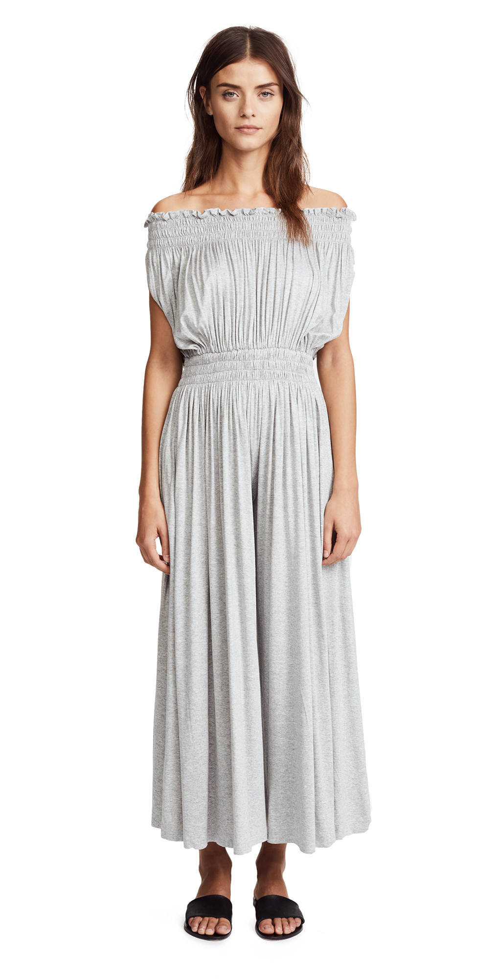 Norma kamali peasant jumpsuit Clearance