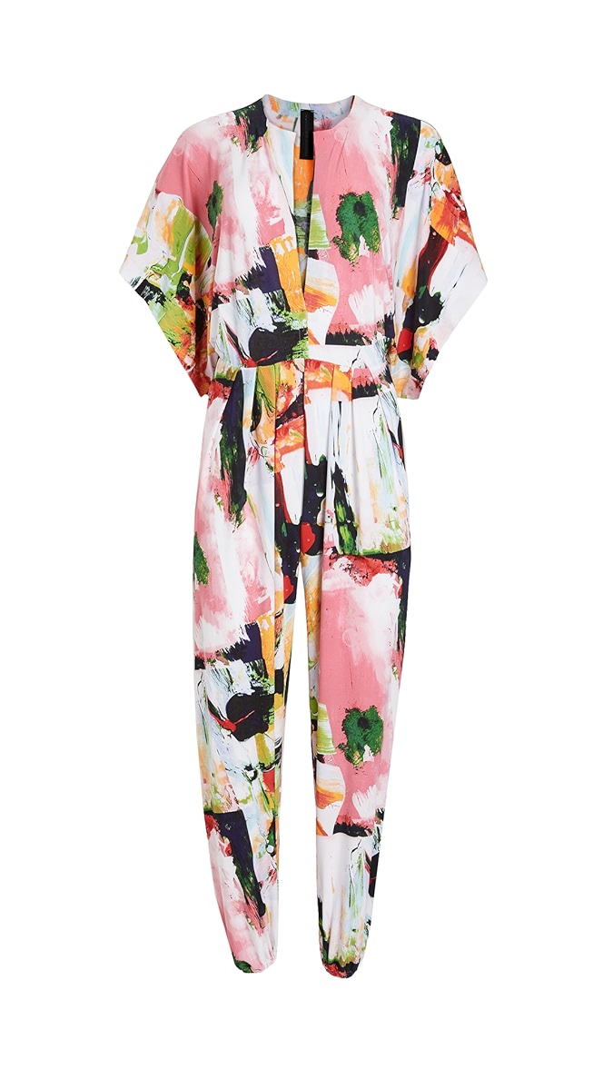 Norma Kamali Rectangle Jog Jumpsuit Shopbop
