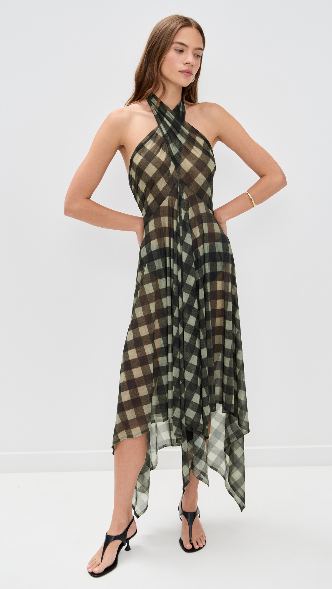 Norma Kamali Convertible Midcalf Dress thumbnail