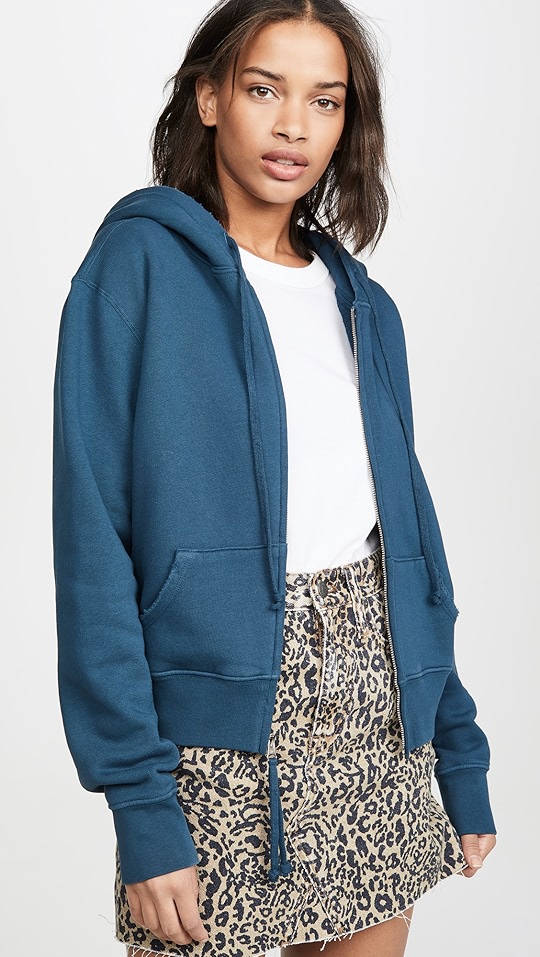 Nili lotan callie zip up hoodie Clearance