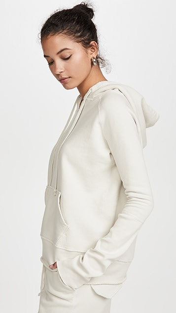Nili lotan janie hoodie chalk clearance