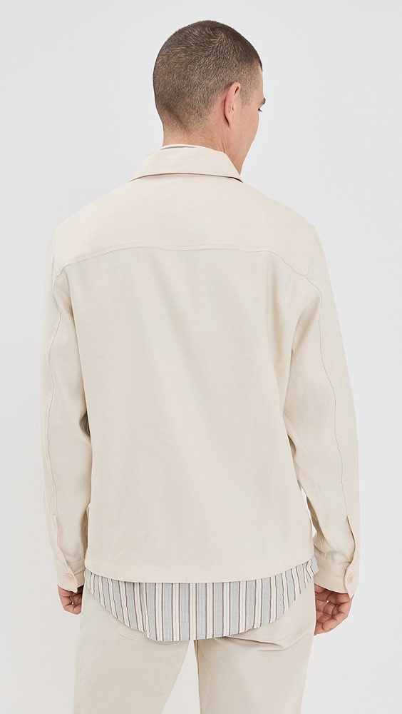 NN07 Alban Linen Zip Jacket | Shopbop