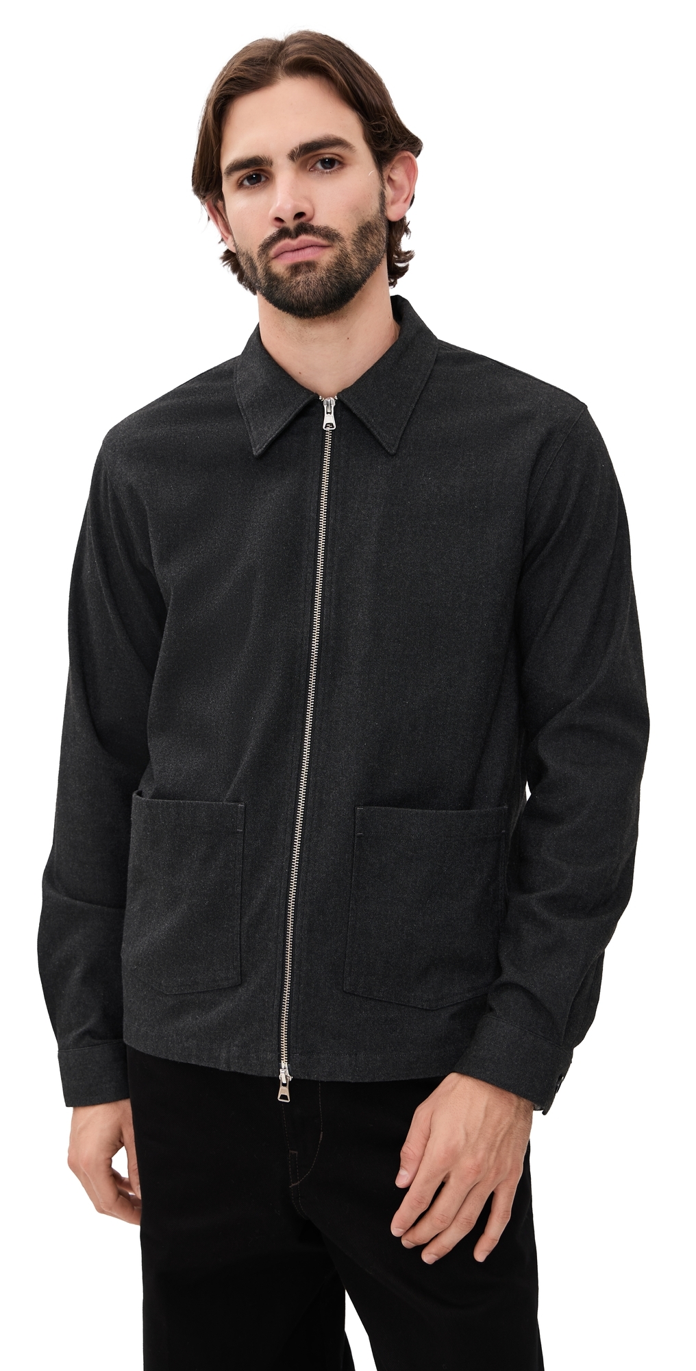 Nn07 Virgil Zip Jacket Black Multi In Multi
