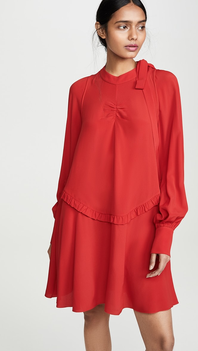 no 21 red dress