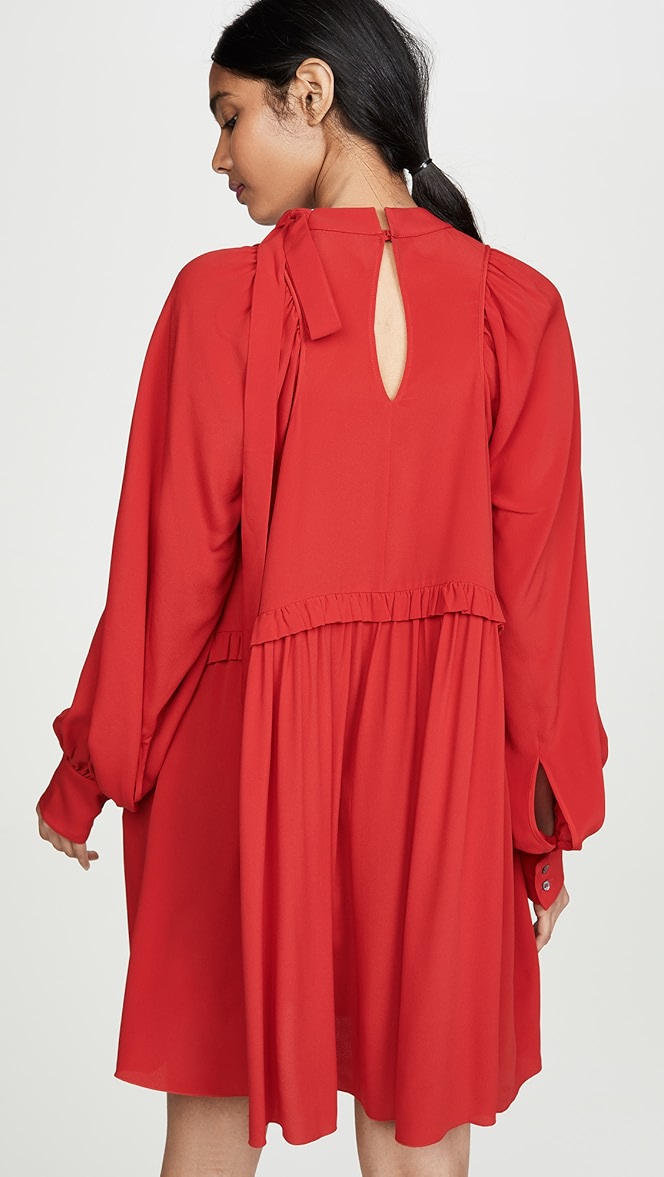 no 21 red dress