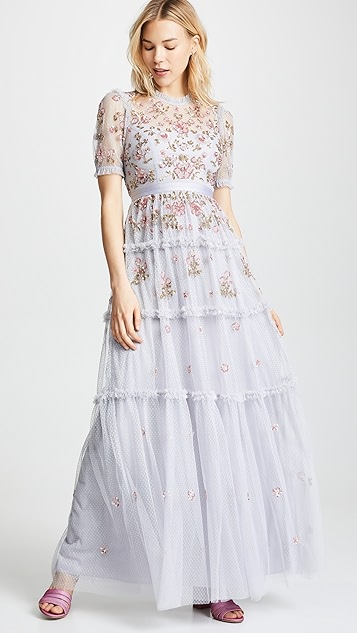 Carnation sequin gown clearance