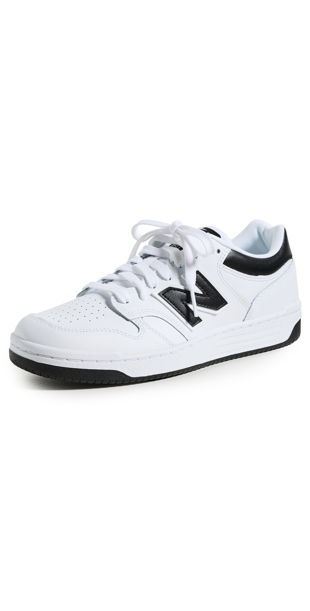 New Balance 480 Unisex Sneakers White/black In White/black