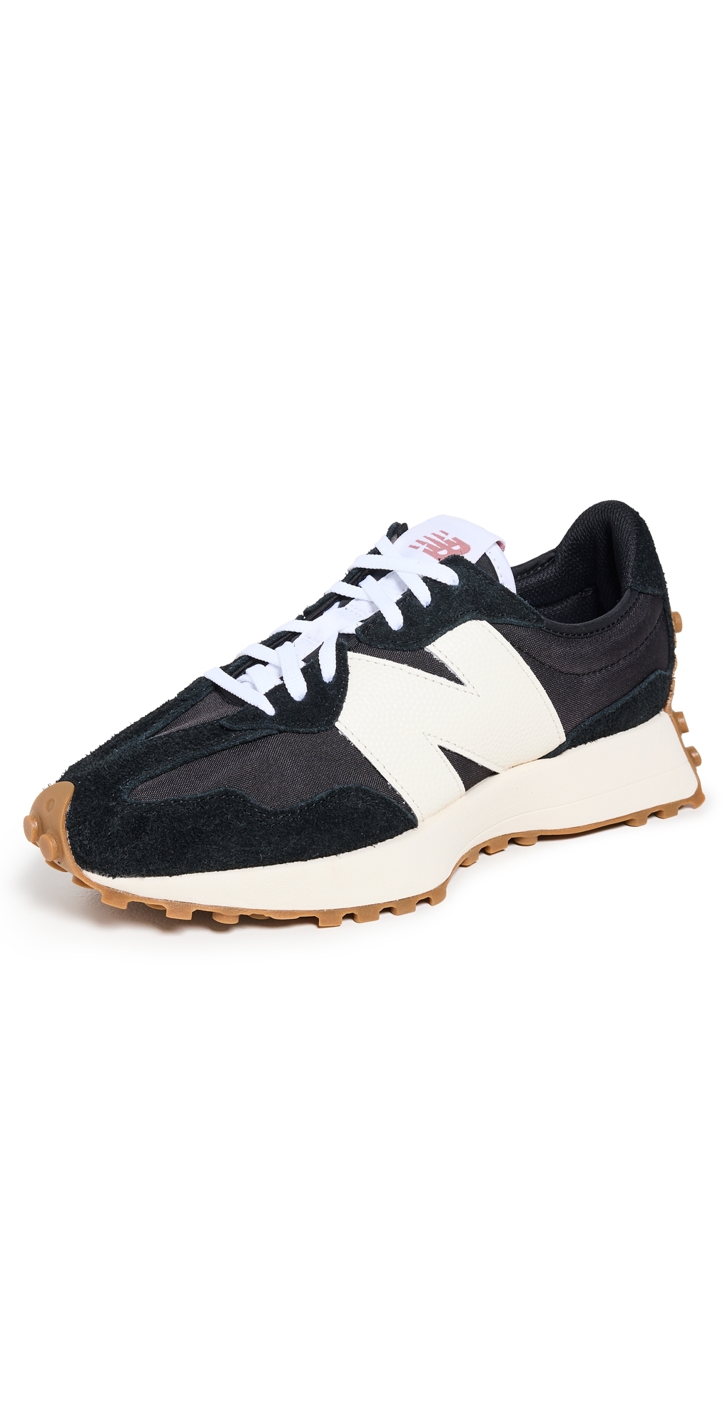 New Balance 327 Low-top Sneakers In Black White