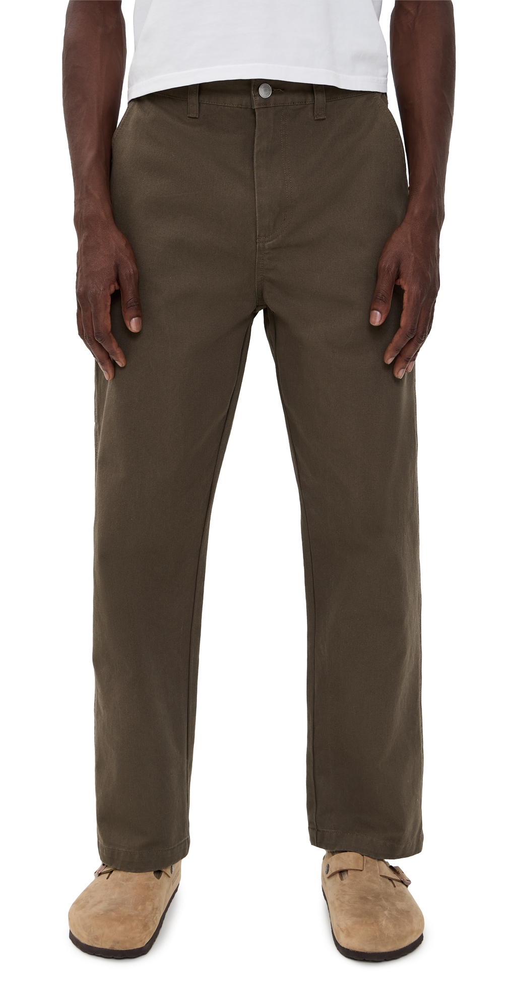 Obey Hardwork Carpenter Pants Canteen In Multi