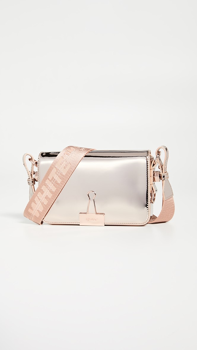 Off white mirror purse clearance