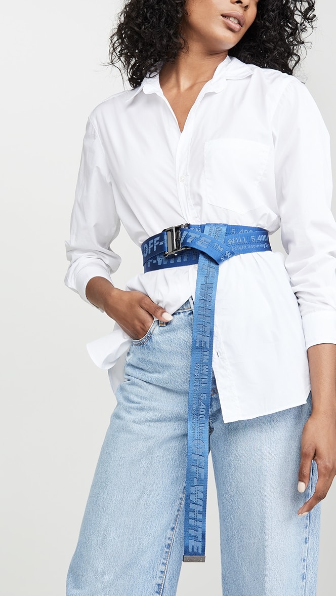 outfit off white belt