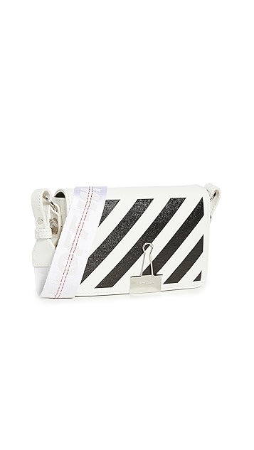 Off-White Diagonal Mini Flap Bag