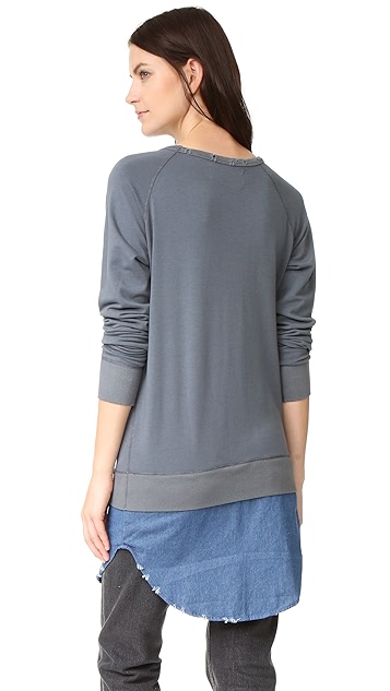 Destructed sweatshirt Clearance