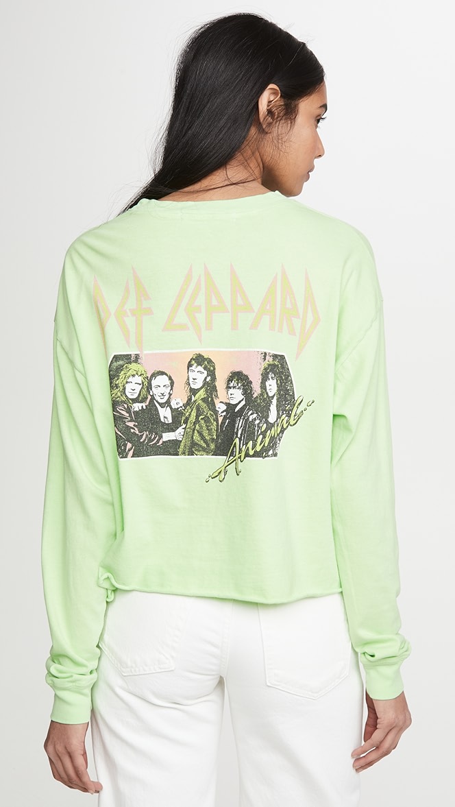 One By Daydreamer Def Leppard Long Sleeve Tee Shopbop