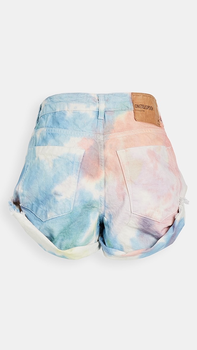 one teaspoon green shorts