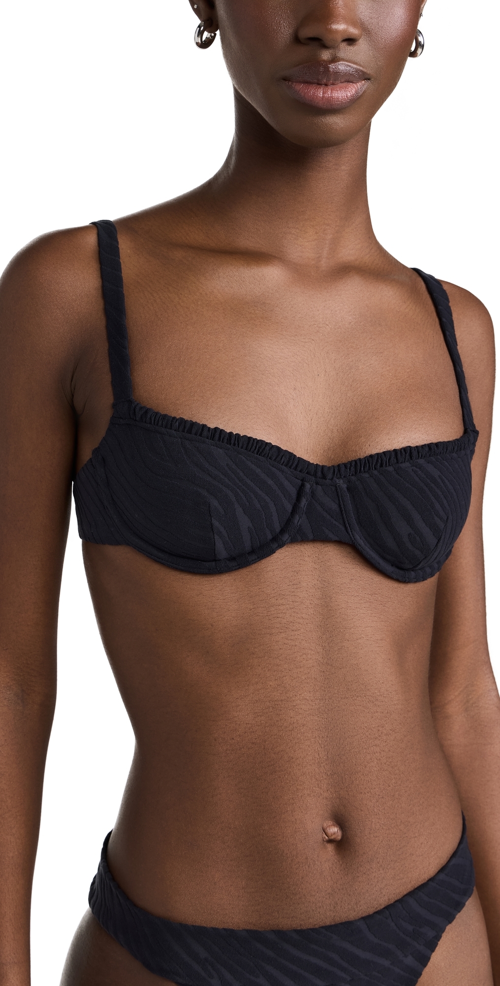 Onia Marilyn Top Tankini Top In Black
