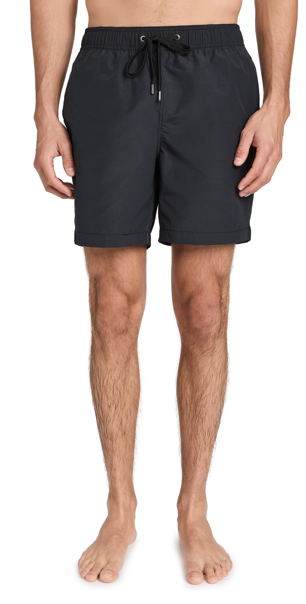 Onia Charles 7 Swim Trunks Black In Black