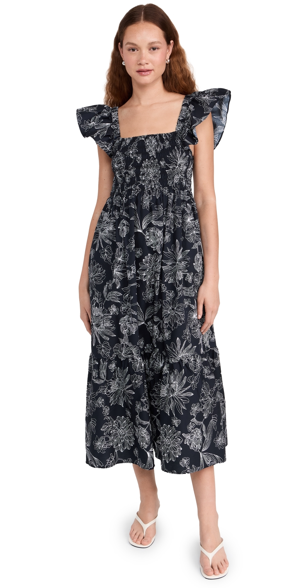 Opt O. P.t Tuscany Dress Black Floral In Black Floral