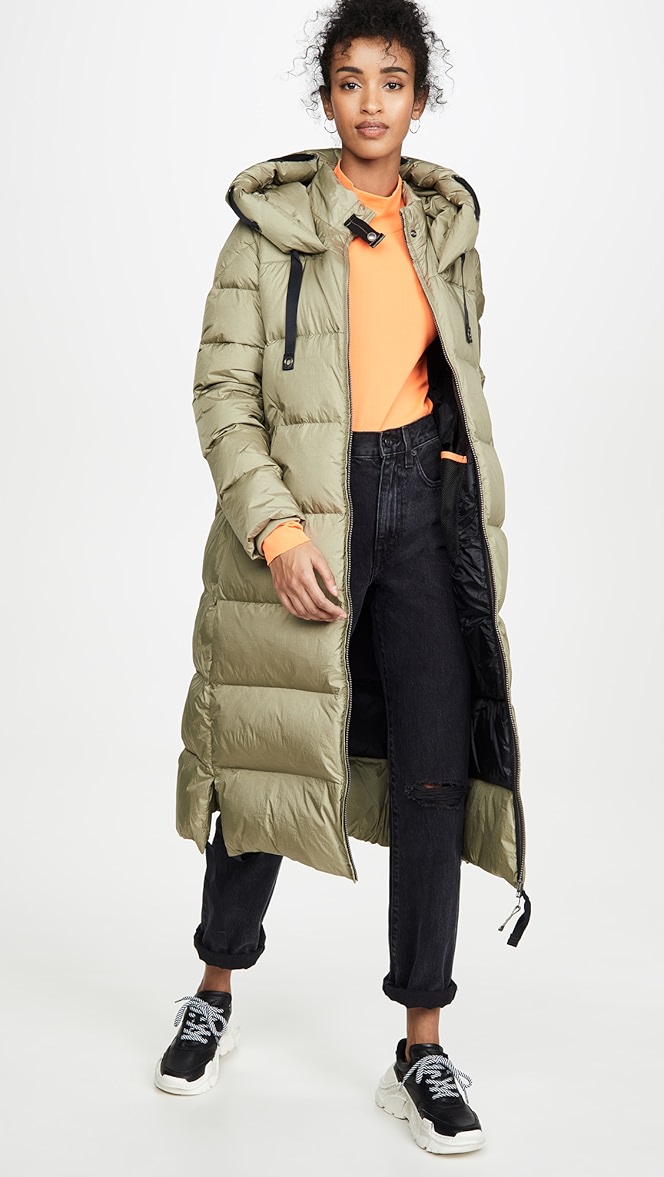 parajumpers panda long coat