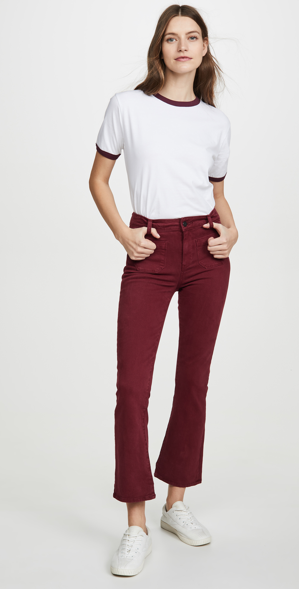 Paige claudine ankle flare clearance