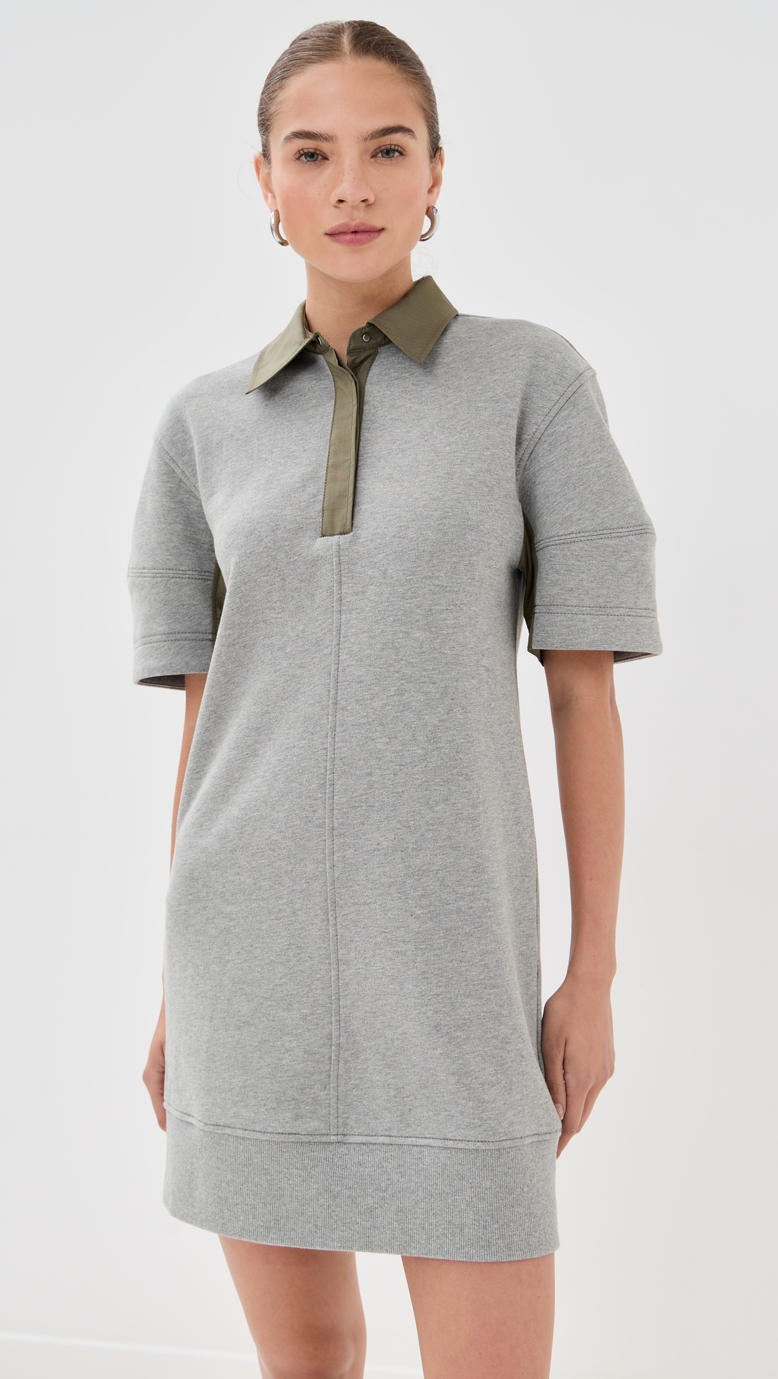 3.1 Phillip Lim Polo Dress with Ripstop Combo thumbnail