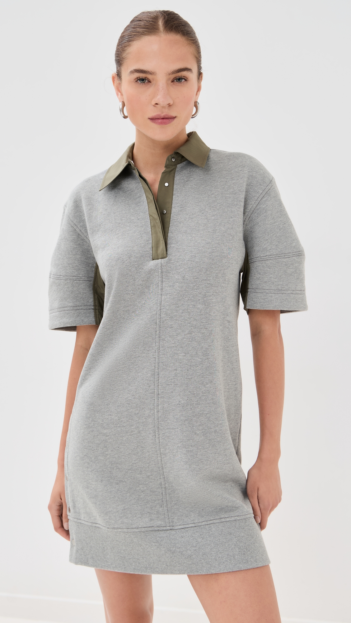 3.1 Phillip Lim Polo Dress with Ripstop Combo thumbnail