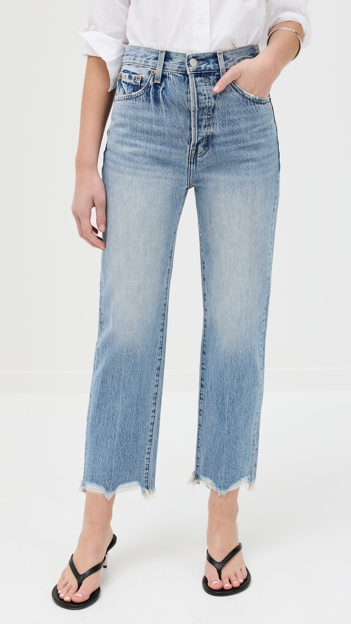 Pistola Denim Cassie Crop Jeans thumbnail