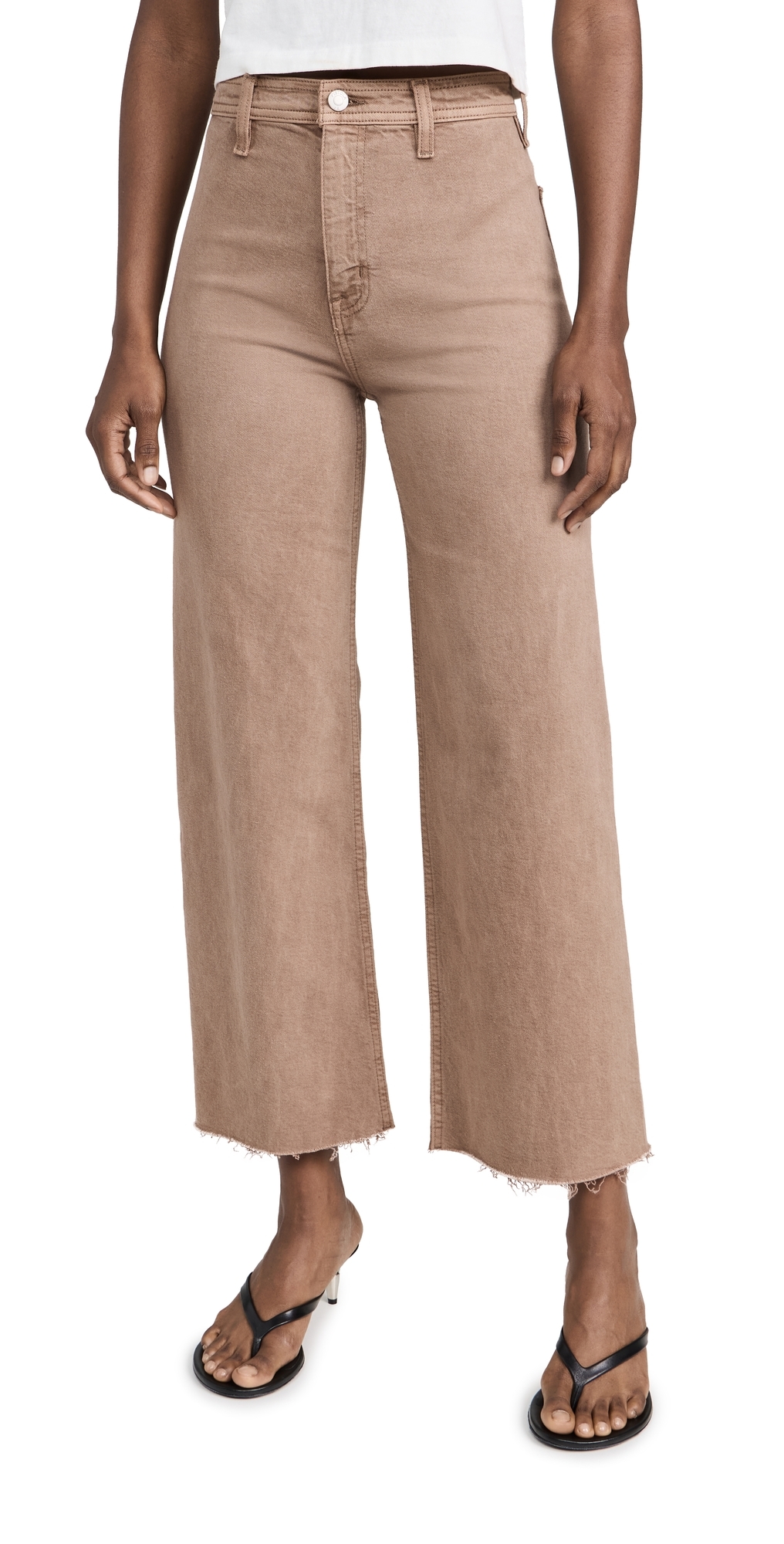 Pistola Denim Penny Crop Jeans Cashew In Cashew