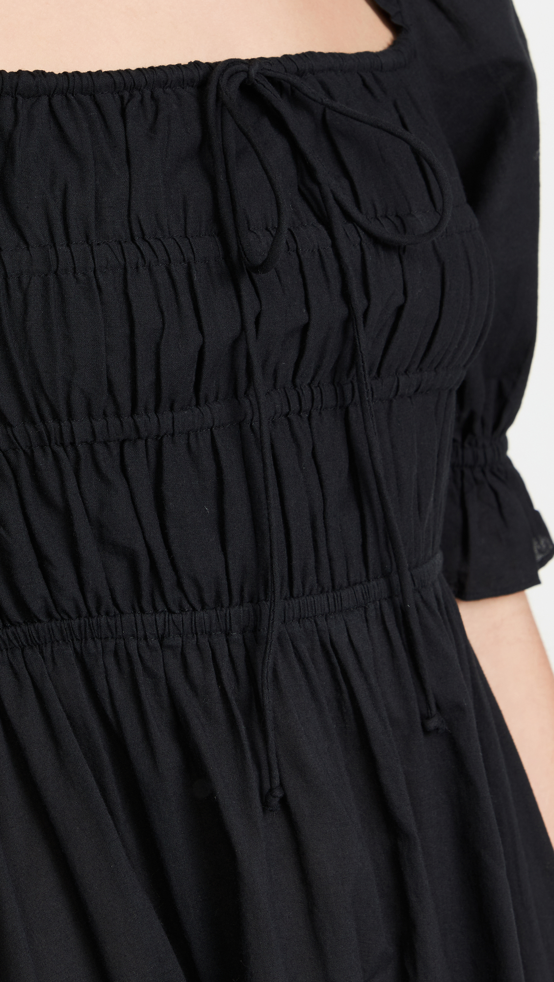 Playa Lucila Smocked Short Sleeve Dress thumbnail