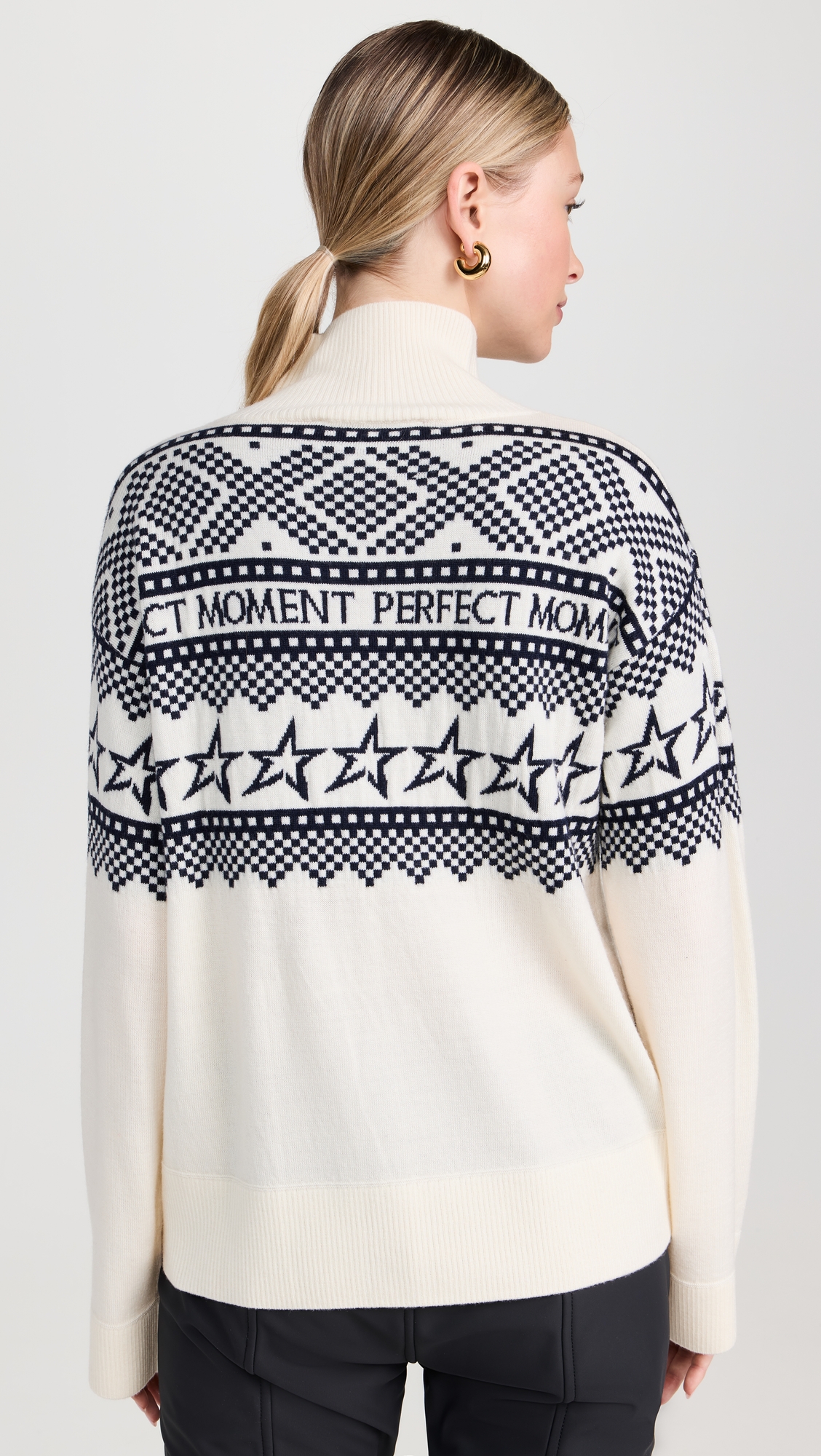 PERFECT MOMENT Holiday Roll Neck Pullover thumbnail