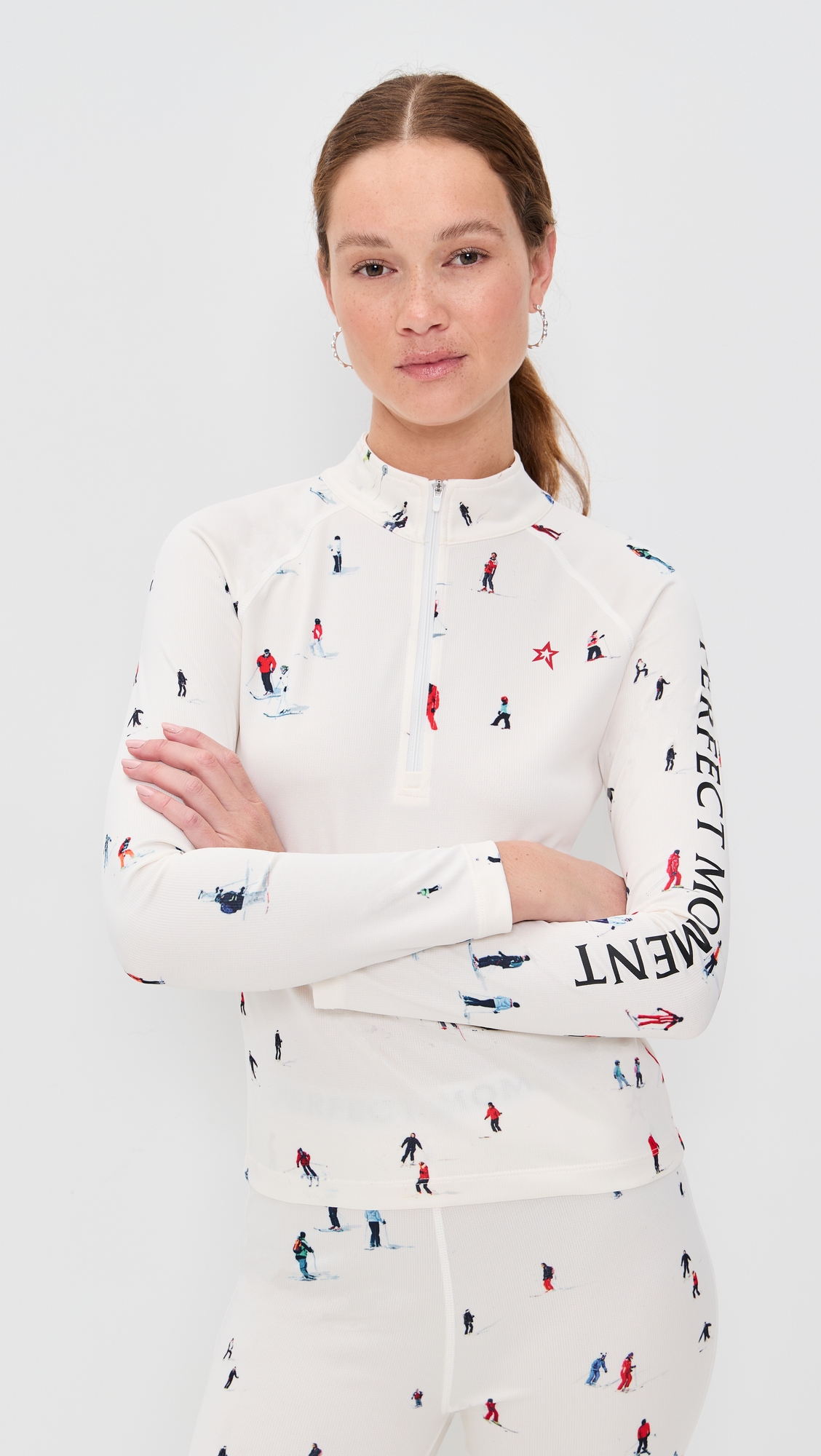 PERFECT MOMENT 1/4 Zip Base Layer Top thumbnail