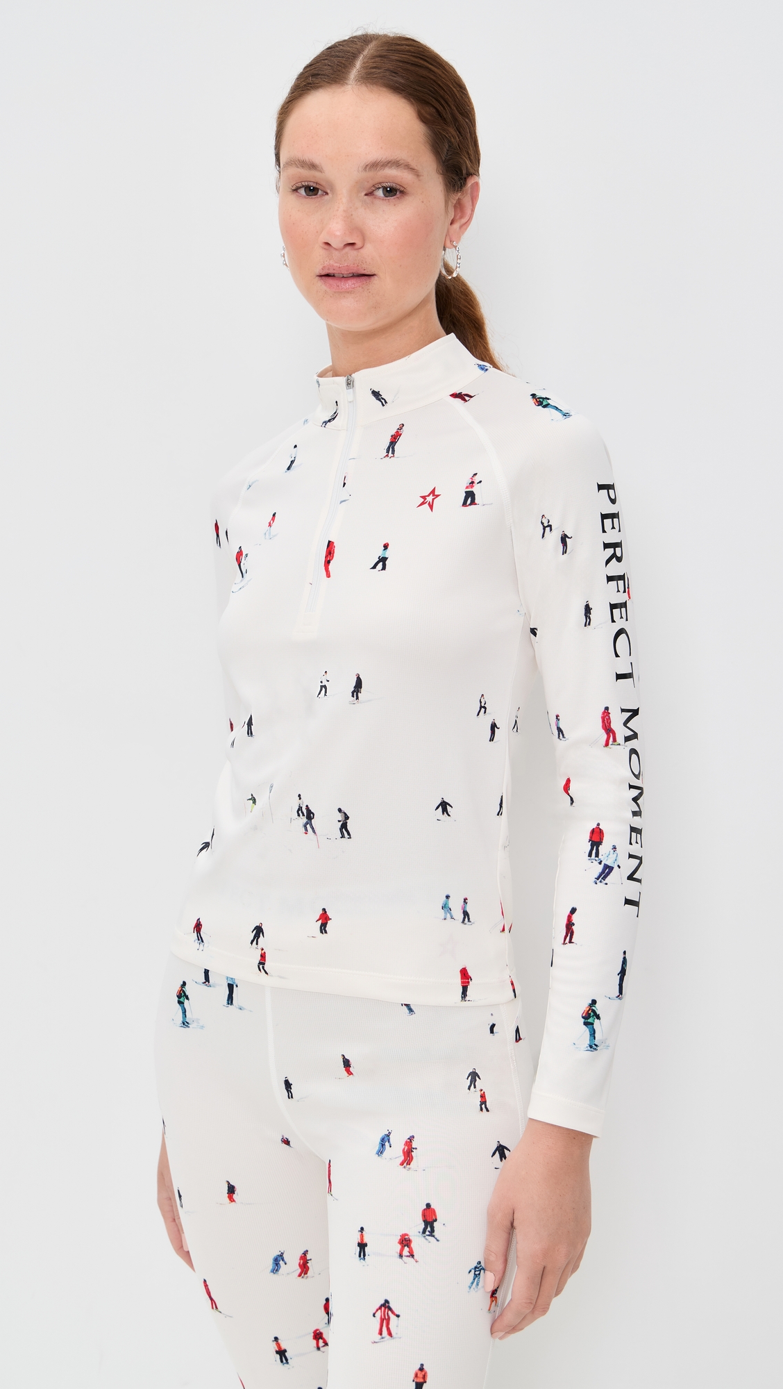 PERFECT MOMENT 1/4 Zip Base Layer Top