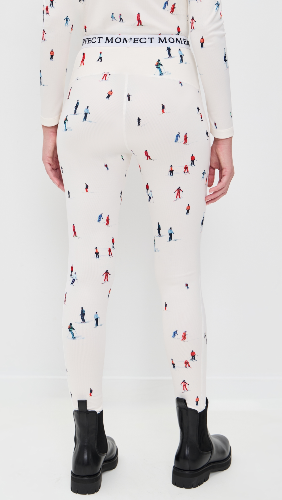 PERFECT MOMENT Printed Base Layer Leggings thumbnail