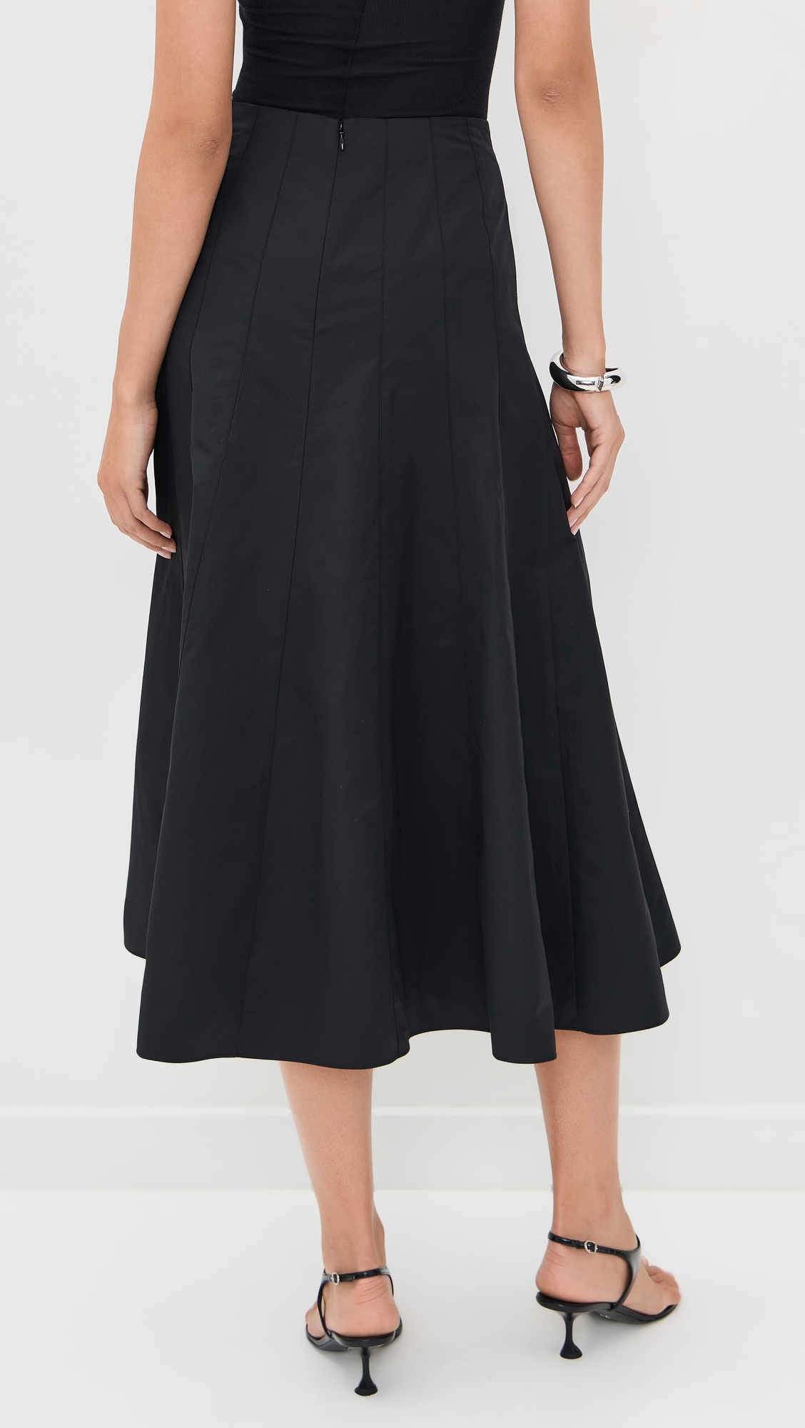 Proenza Schouler White Label Heidi Skirt In Tech Cotton thumbnail