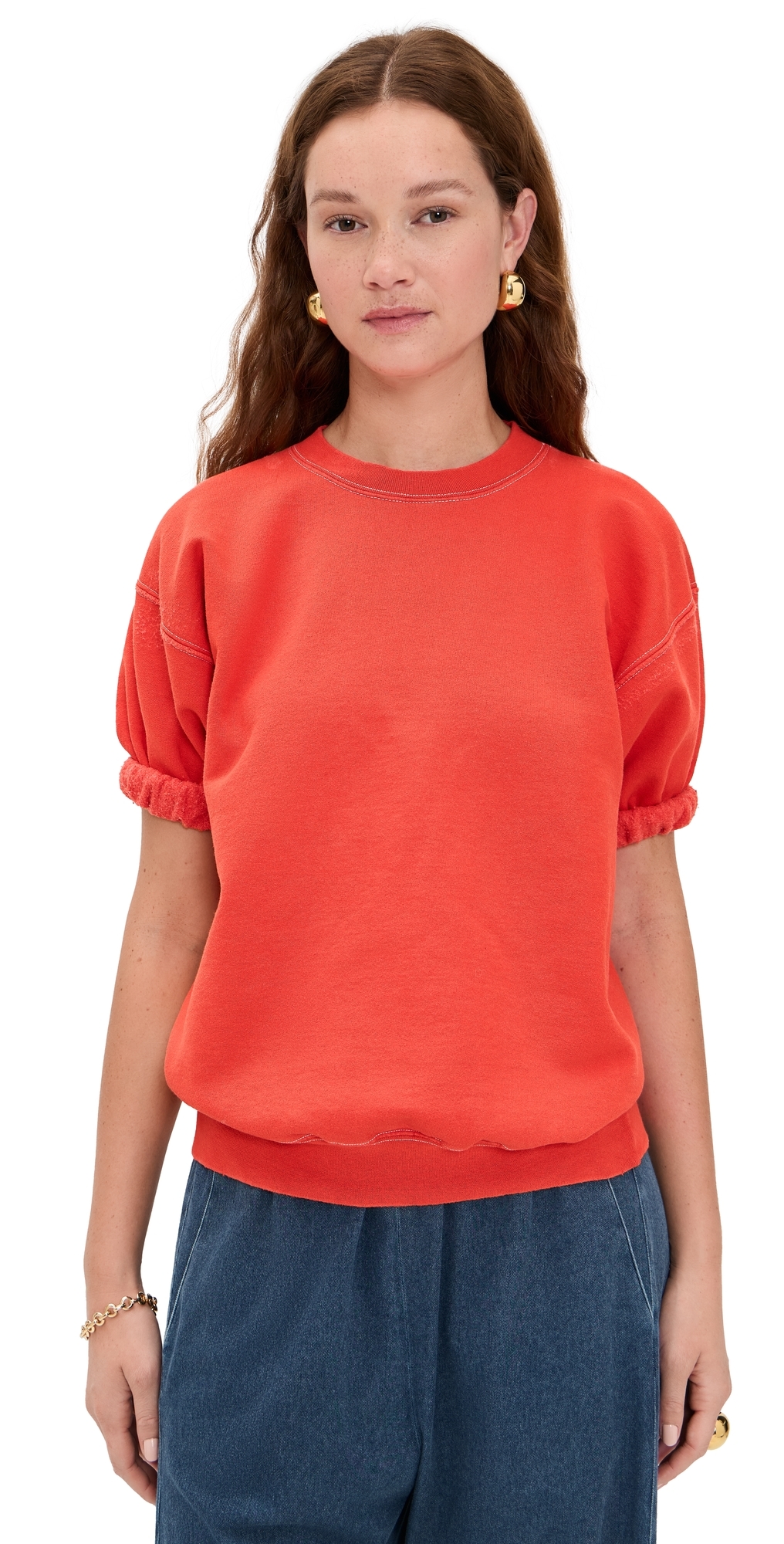 Rachel Comey Stanza Sweatshirt Tomato In Red