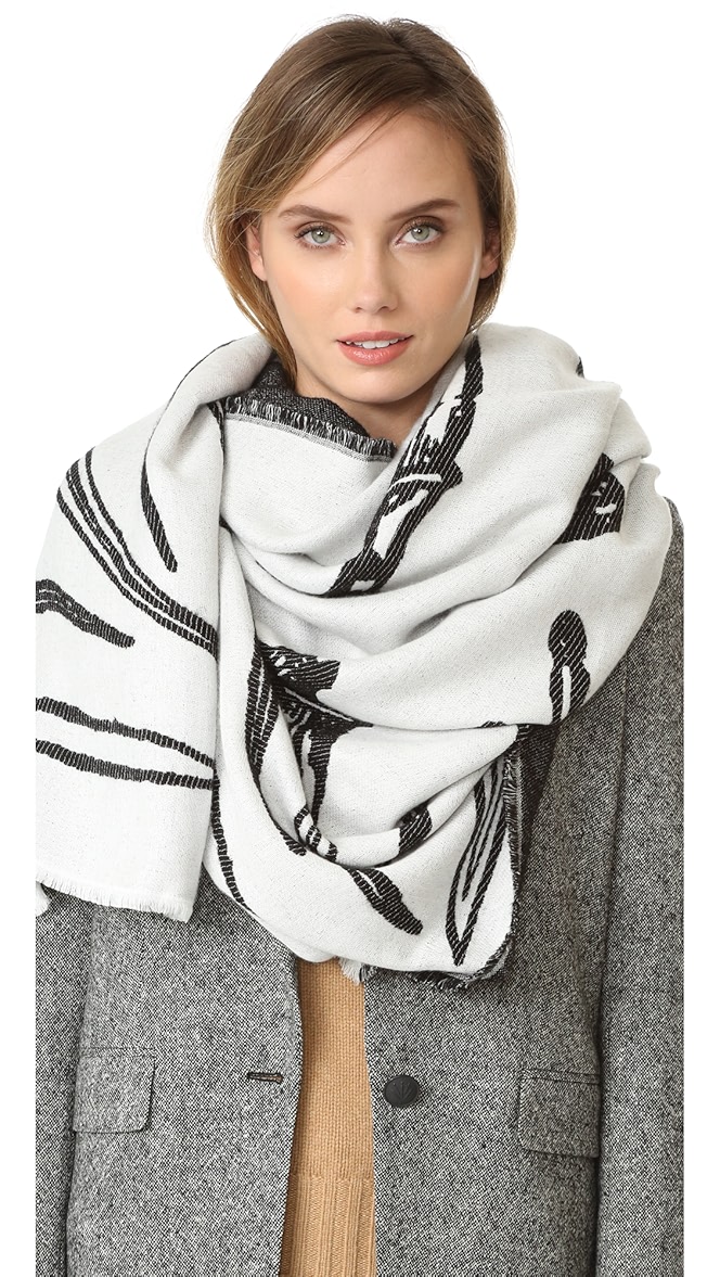 rag and bone oversized dagger scarf